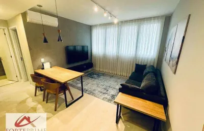 Apartamento para alugar, 38 m² por r$ 6.200,00/mês - chácara santo antônio (zona sul) - são paulo/sp