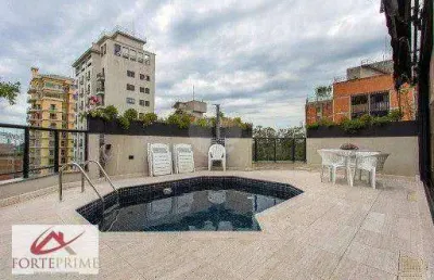 Cobertura com 3 dormitórios à venda, 300 m² por r$ 8.500.000,00 - vila nova conceição - são paulo/sp