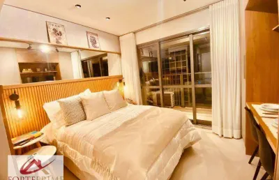 Apartamento, 24 m² - venda por r$ 520.000,00 ou aluguel por r$ 4.200,00/mês - campo belo - são paulo/sp