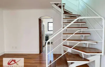 Cobertura com 3 dormitórios, 195 m² - venda por r$ 2.200.000,00 ou aluguel por r$ 11.820,00/mês - campo belo - são paulo/sp