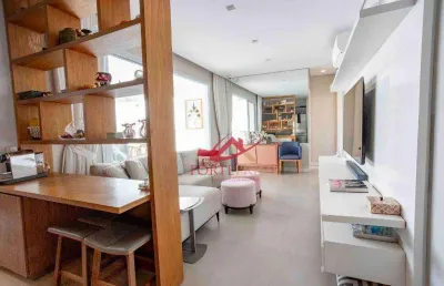 Apartamento com 2 dormitórios à venda, 76 m² por r$ 1.890.000,00 - moema - são paulo/sp