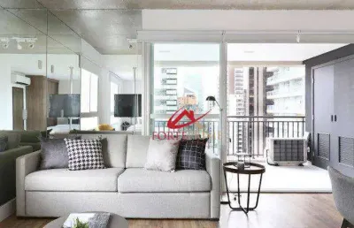 Apartamento com 1 dormitório para alugar, 63 m² por r$ 6.338,36/mês - brooklin - são paulo/sp