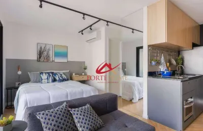 Apartamento com 1 dormitório à venda, 42 m² por r$ 730.000,00 - campo belo - são paulo/sp