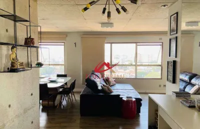 Apartamento com 1 dormitório à venda, 70 m² por r$ 1.100.000,00 - campo belo - são paulo/sp