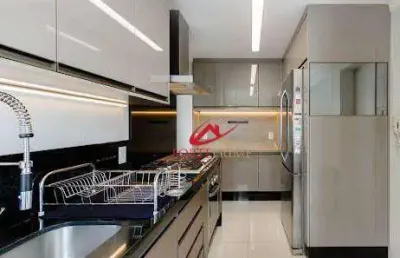 Apartamento com 3 dormitórios à venda, 186 m² por r$ 3.600.000,00 - campo belo - são paulo/sp