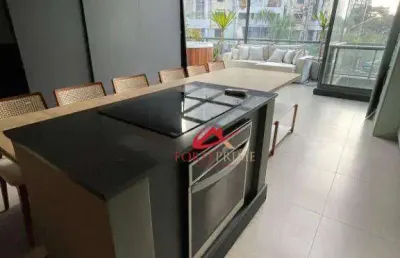 Apartamento com 1 dormitório, 91 m² - venda por r$ 2.500.000,00 ou aluguel por r$ 13.000,00/mês - itaim bibi - são paulo/sp
