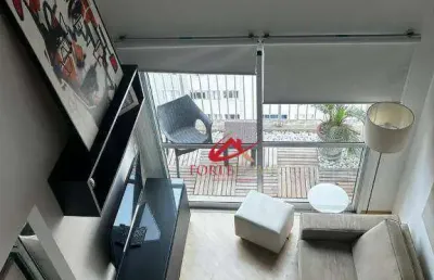 Apartamento com 1 dormitório para alugar, 44 m² por r$ 6.000,00/mês - moema - são paulo/sp