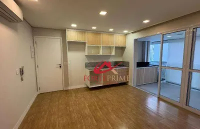 Apartamento com 1 dormitório para alugar, 42 m² por r$ 5.163,43/mês - brooklin - são paulo/sp