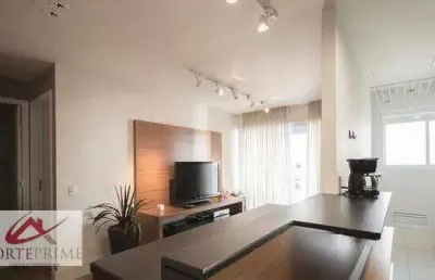 Apartamento com 1 dormitório para alugar, 50 m² por r$ 5.727,56/mês - campo belo - são paulo/sp