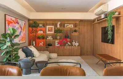 Apartamento com 3 dormitórios à venda, 145 m² por r$ 3.000.000,00 - brooklin - são paulo/sp