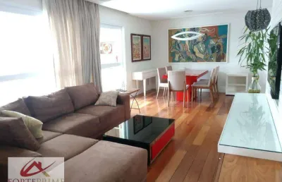 Apartamento com 3 dormitórios, 124 m² - venda por r$ 2.400.000,00 ou aluguel por r$ 13.520,00/mês - brooklin - são paulo/sp