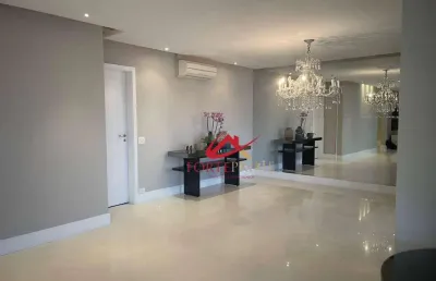 Apartamento com 4 dormitórios, 229 m² - venda por r$ 4.600.000,00 ou aluguel por r$ 30.400,00/mês - brooklin - são paulo/sp