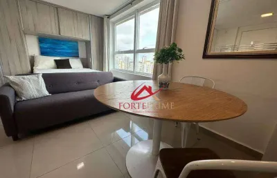 Apartamento com 1 dormitório para alugar, 30 m² por r$ 5.500,00/mês - vila olímpia - são paulo/sp