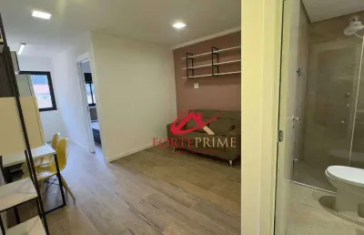 Apartamento com 1 dormitório para alugar, 27 m² por r$ 2.845,00/mês - santo amaro - são paulo/sp