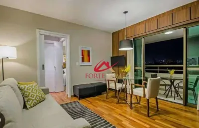 Apartamento com 1 dormitório para alugar, 46 m² por r$ 6.500,00/mês - brooklin - são paulo/sp