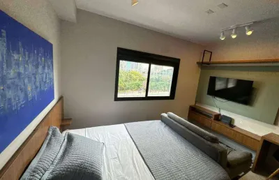 Apartamento, 27 m² - venda por r$ 480.000,00 ou aluguel por r$ 5.700,00/mês - vila olímpia - são paulo/sp