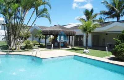 Casa com 7 dormitórios, 628 m² - venda por r$ 6.800.000,00 ou aluguel por r$ 27.991,86/mês - acapulco - guarujá/sp