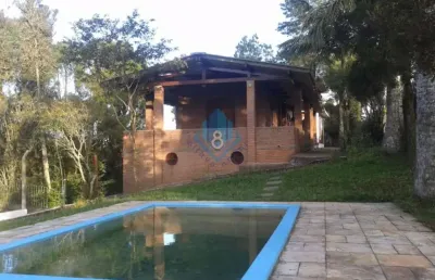 Chácara com 3 dormitórios à venda, 7200 m² por r$ 1.265.000,00 - jardim das garças - santo andré/sp