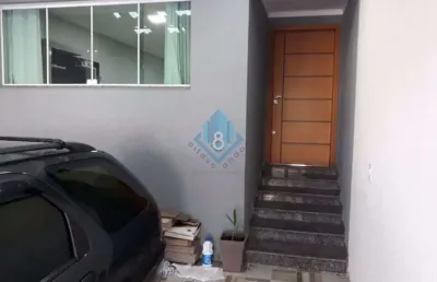 Casa com 3 dormitórios à venda, 180 m² por r$ 720.000,00 - parque joão ramalho - santo andré/sp