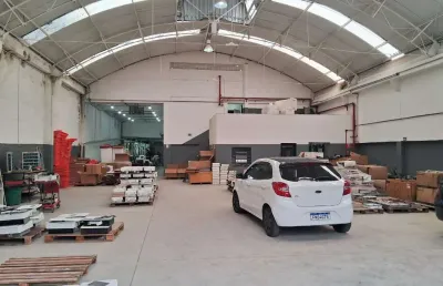 Galpão para alugar, 1350 m² por r$ 43.920,94/mês - campestre - santo andré/sp