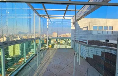 Cobertura com 4 dormitórios à venda, 208 m² por r$ 1.890.000,00 - jardim do mar - são bernardo do campo/sp