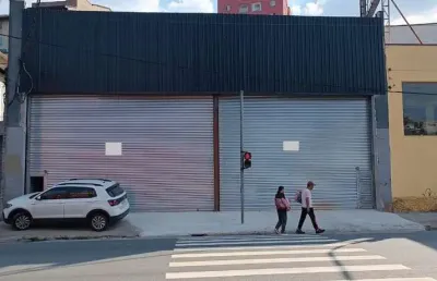 Galpão para alugar, 560 m² por r$ 15.300,00/mês - matriz - mauá/sp
