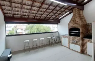 Cobertura com 3 dormitórios à venda, 168 m² por r$ 790.000,00 - parque das nações - santo andré/sp