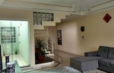 Sobrado com 4 dormitórios à venda, 243 m² por r$ 1.200.000,00 - parque jaçatuba - santo andré/sp