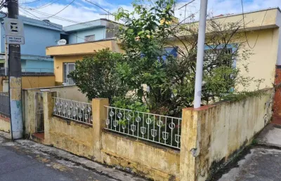 Casa térrea/terreno, 2 entradas à venda, 130 m² - rudge ramos - são bernardo do campo/sp