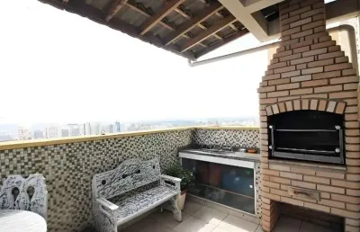 Cobertura à venda, 170 m² por r$ 1.100.000,00 - vila caminho do mar - são bernardo do campo/sp