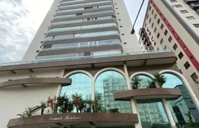 Apartamento com 4 dormitórios com varanda gourmet na guilhermina na praia grande