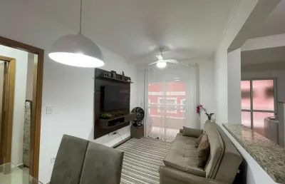 Apartamento com 1 dormitório à venda, 64 m² por r$ 430.000,00 - guilhermina - praia grande/sp