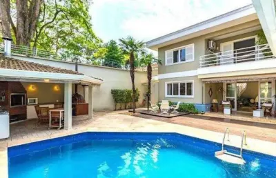 Sobrado com 5 dormitórios à venda, 551 m² por r$ 4.450.000,00 - chácara monte alegre - são paulo/sp