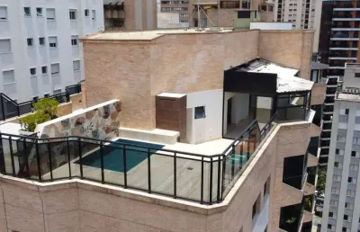 Apartamento com 3 dormitórios 1 suíte com piscina privativa em moema