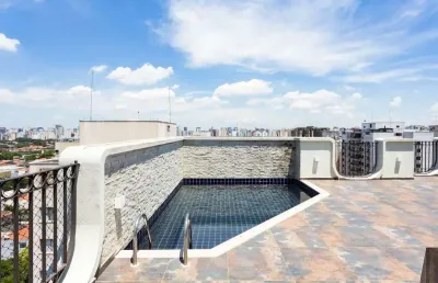Cobertura duplex com piscina privativa em moema venda locação/sp