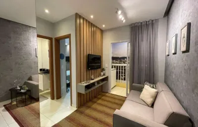 Apartamento com 2 dormitórios à venda, 43 m² por r$ 282.900,00 - parque são vicente - são vicente/sp