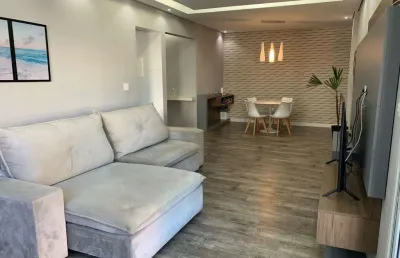 Apartamento com 3 dormitórios à venda, 126 m² por r$ 820.000,00 - guilhermina - praia grande/sp