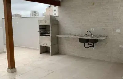 Cobertura com 2 dormitórios à venda, 105 m² por r$ 599.000,00 - campestre - santo andré/sp