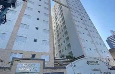Apartamento à venda, 46 m² por r$ 505.000,00 - aviação - praia grande/sp