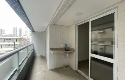 Apartamento com 1 dormitório à venda, 48 m² por r$ 370.000,00 - guilhermina - praia grande/sp