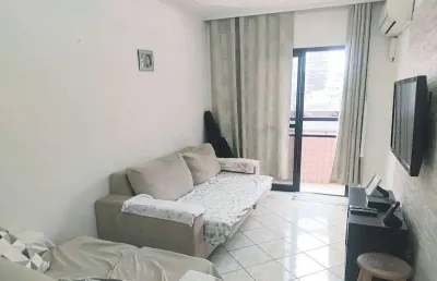 Apartamento com 2 dormitórios à venda, 74 m² por r$ 410.000,00 - vila guilhermina - praia grande/sp