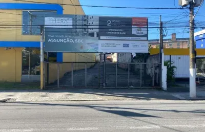 Terreno para alugar, 468 m² por r$ 5.657,00/mês - assunção - são bernardo do campo/sp