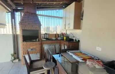 Cobertura à venda, 140 m² por r$ 550.000,00 - rudge ramos - são bernardo do campo/sp