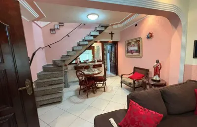 Sobrado com 3 dormitórios à venda, 195 m² por r$ 720.000,00 - santa terezinha - são bernardo do campo/sp