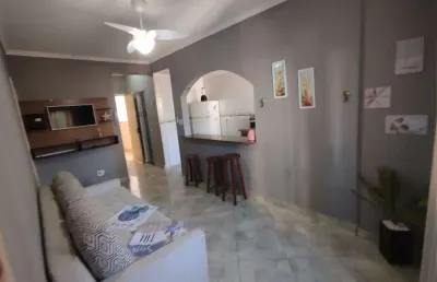 Apartamento com 2 dormitórios à venda, 50 m² por r$ 266.000,00 - aviação - praia grande/sp