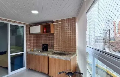 Apartamento para alugar, 72 m² por r$ 3.550,00/mês - ocian - praia grande/sp