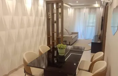 Apartamento com 3 dormitórios à venda, 115 m² por r$ 1.100.000,00 - canto do forte - praia grande/sp