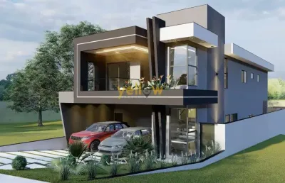 Casa em condomínio fechado de luxo em mogi das cruzes - 4 dormitórios, 5 banheiros, 297m² por r$ 2,4 milhões - venda