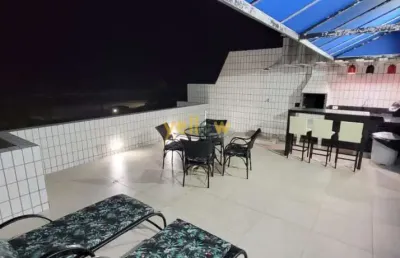 Cobertura de 129m² com 3 dormitórios e 2 suítes em jardim das canções, bertioga - por r$ 970.000 para venda.