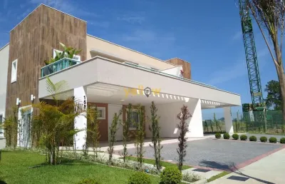 Casa de luxo em condomínio fechado sunville arujá - 4 suítes, 290m² por r$1.900.000 | venda